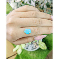 3.74 Ct. Cabochon Turquoise from United States Life Style