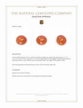 6.01 Ct. Cabochon Agate from India Appraisal