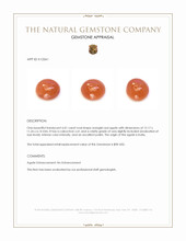 6.01 Ct. Cabochon Agate from India Appraisal