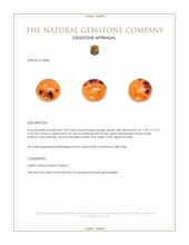 5.42 Ct. Cabochon Agate from India Appraisal