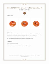 4.30 Ct. Cabochon Agate from India Appraisal