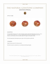 5.91 Ct. Cabochon Agate from India Appraisal