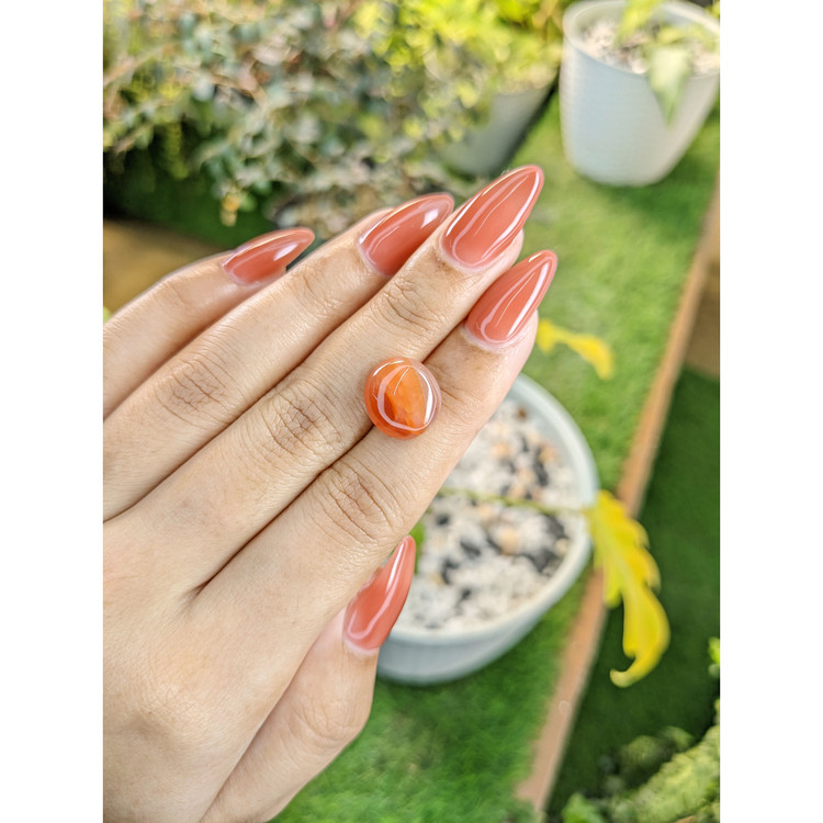 5.91 Ct. Cabochon Agate from India