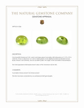 5.81 Ct. Cabochon Tourmaline from Mozambique Appraisal