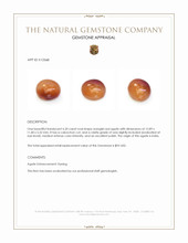 6.20 Ct. Cabochon Agate from India Appraisal