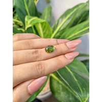 4.57 Ct. Cabochon Tourmaline from Mozambique Life Style