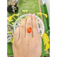 8.04 Ct. Cabochon Agate from Madagascar Life Style