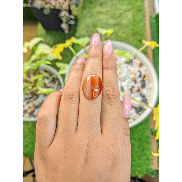 9.00 Ct. Cabochon Agate from India