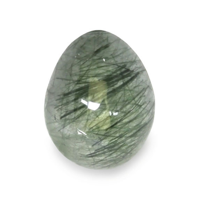 10.12 Ct. Cabochon Rutilated Quartz from Ceylon (Sri Lanka) Video