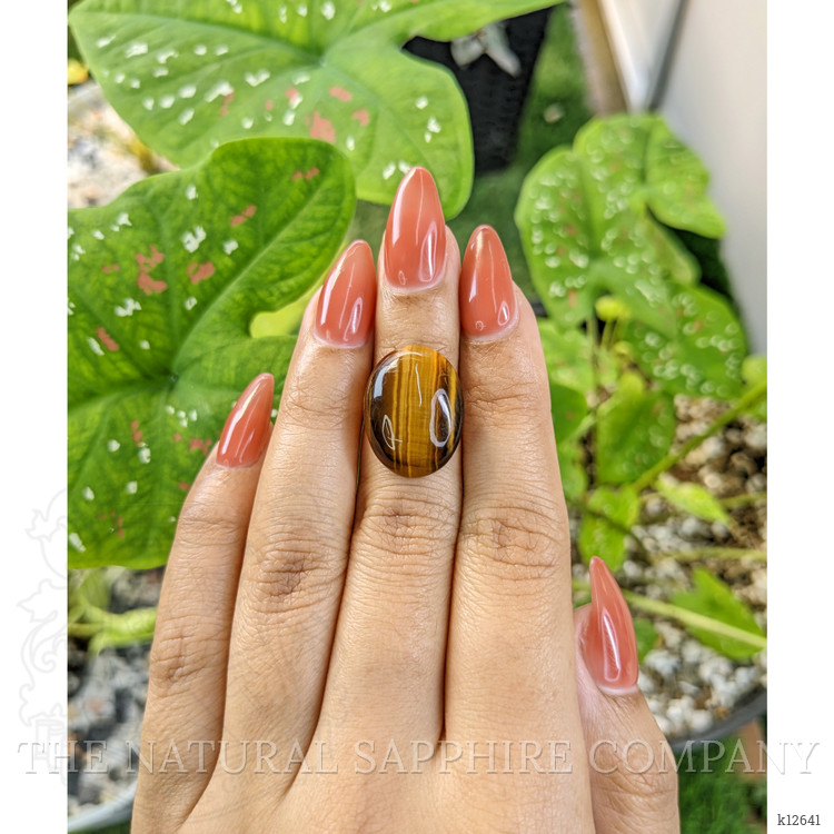 11.89 Ct. Cabochon Tiger's Eye from South Africa