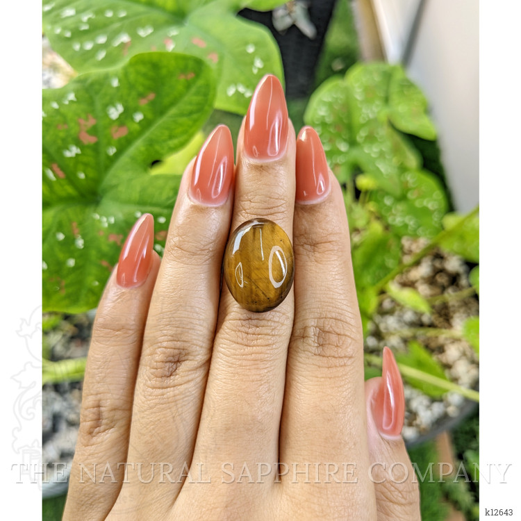 12.27 Ct. Cabochon Tiger's Eye from South Africa