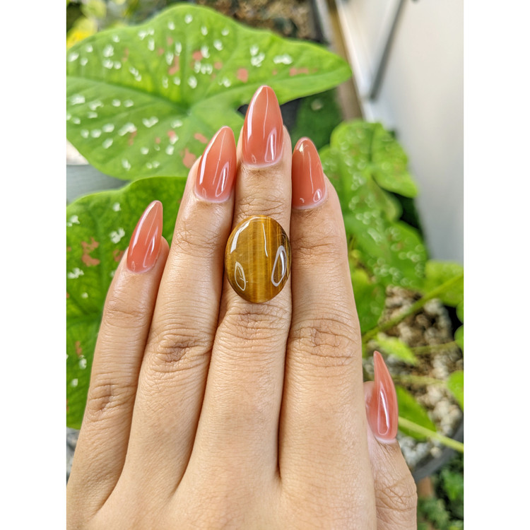 9.72 Ct. Cabochon Tiger's Eye from South Africa