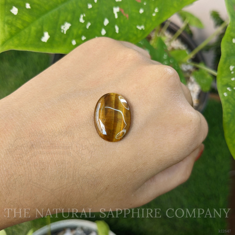 8.90 Ct. Cabochon Tiger's Eye from South Africa