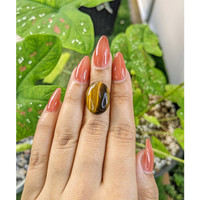 10.28 Ct. Cabochon Tiger's Eye from South Africa Life Style