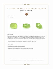 5.88 Ct. Cabochon Tourmaline from Mozambique Appraisal