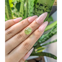 5.88 Ct. Cabochon Tourmaline from Mozambique Life Style