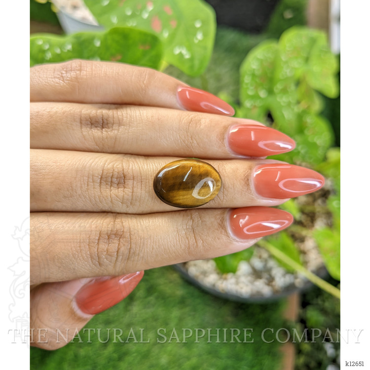 7.21 Ct. Cabochon Tiger's Eye from South Africa