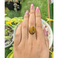 7.62 Ct. Tiger's Eye from South Africa Life Style