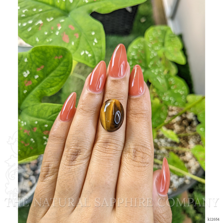 8.65 Ct. Cabochon Tiger's Eye from South Africa