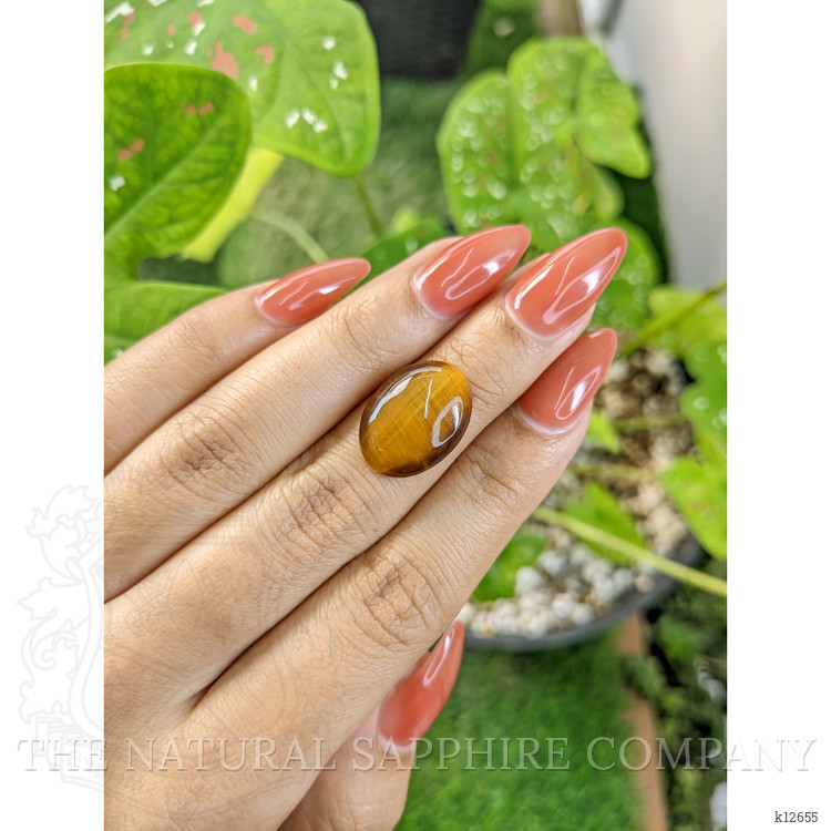 7.25 Ct. Cabochon Tiger's Eye from South Africa