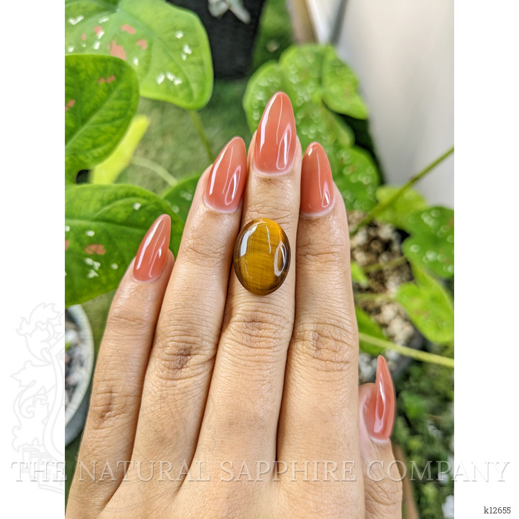 7.25 Ct. Cabochon Tiger's Eye from South Africa