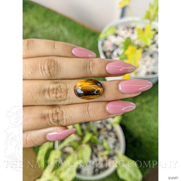 8.83 Ct. Cabochon Tiger's Eye from South Africa