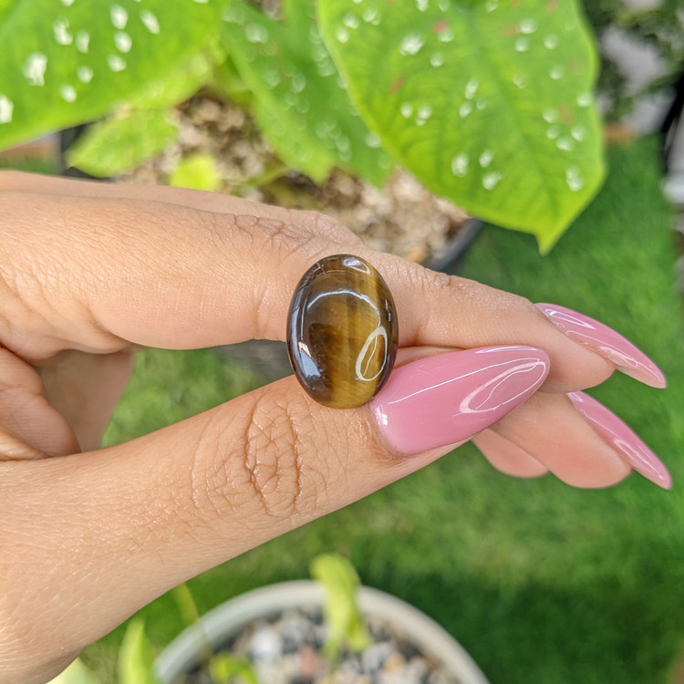 8.03 Ct. Cabochon Tiger's Eye from South Africa