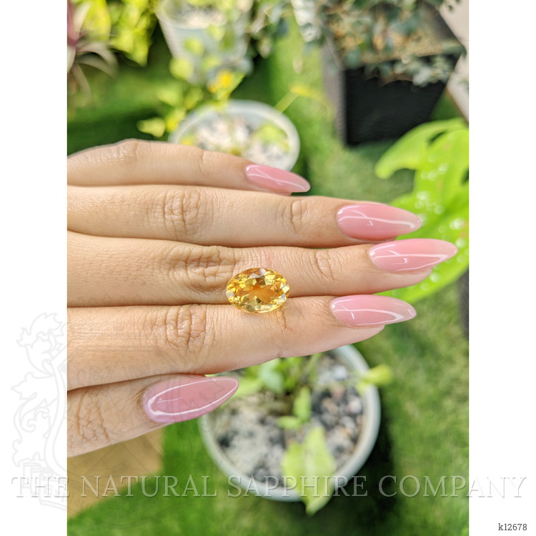 5.09 Ct. Citrine from Brazil