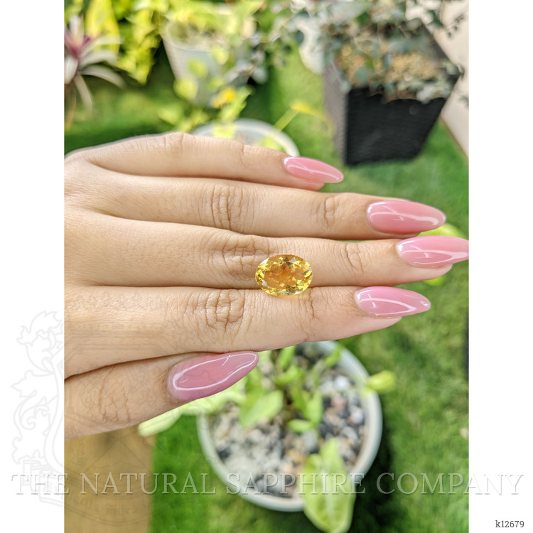 4.46 Ct. Citrine from Brazil