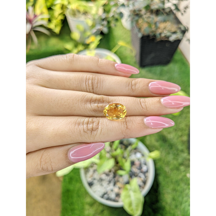 4.46 Ct. Citrine from Brazil