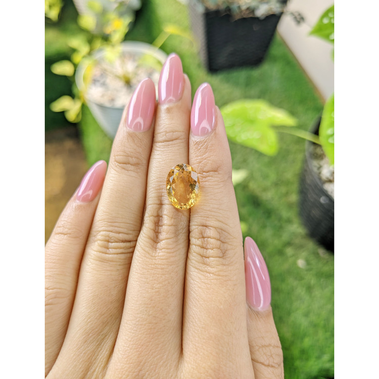 4.46 Ct. Citrine from Brazil
