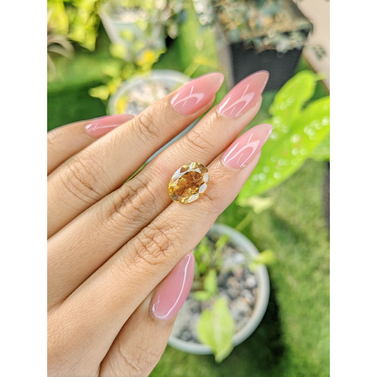 4.86 Ct. Citrine from Brazil