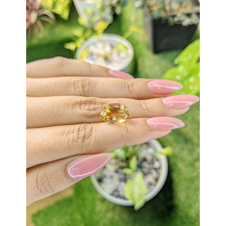 5.62 Ct. Citrine from Brazil