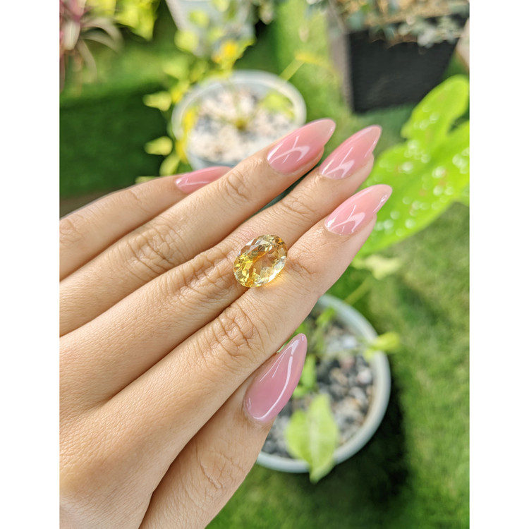 5.62 Ct. Citrine from Brazil