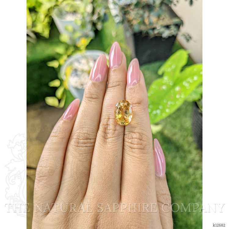 5.62 Ct. Citrine from Brazil