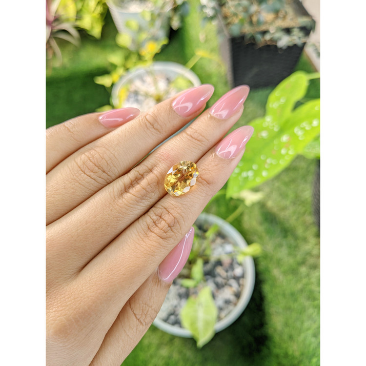 5.50 Ct. Citrine from Brazil