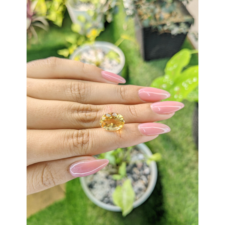 5.50 Ct. Citrine from Brazil