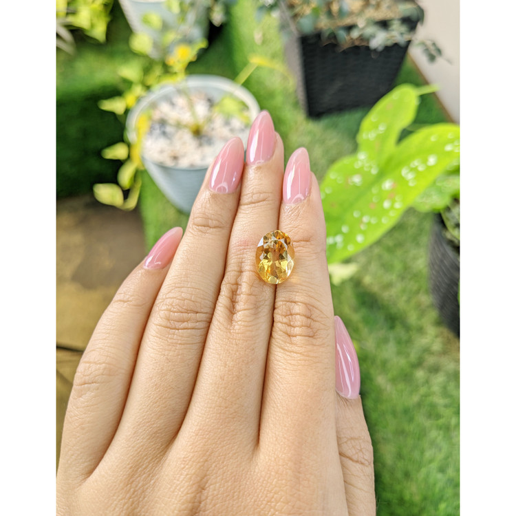 5.50 Ct. Citrine from Brazil