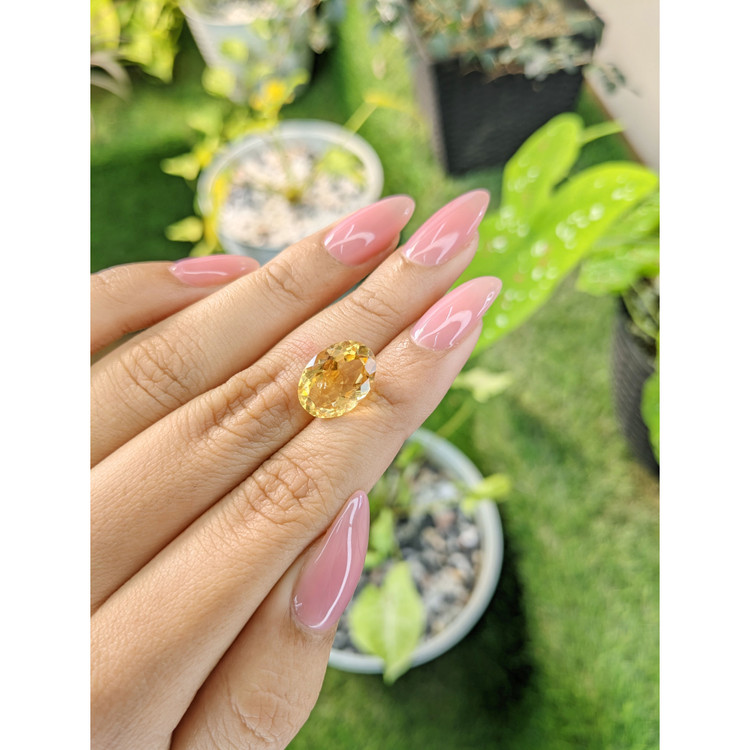 5.13 Ct. Citrine from Brazil