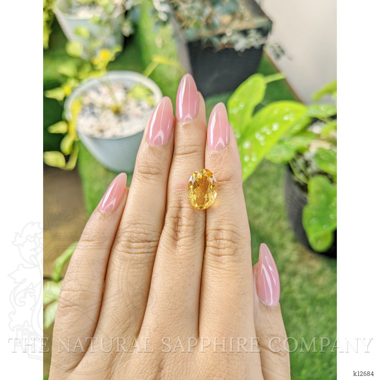 5.13 Ct. Citrine from Brazil