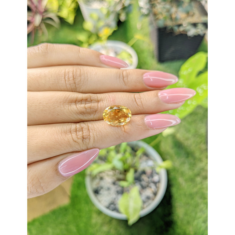 5.13 Ct. Citrine from Brazil