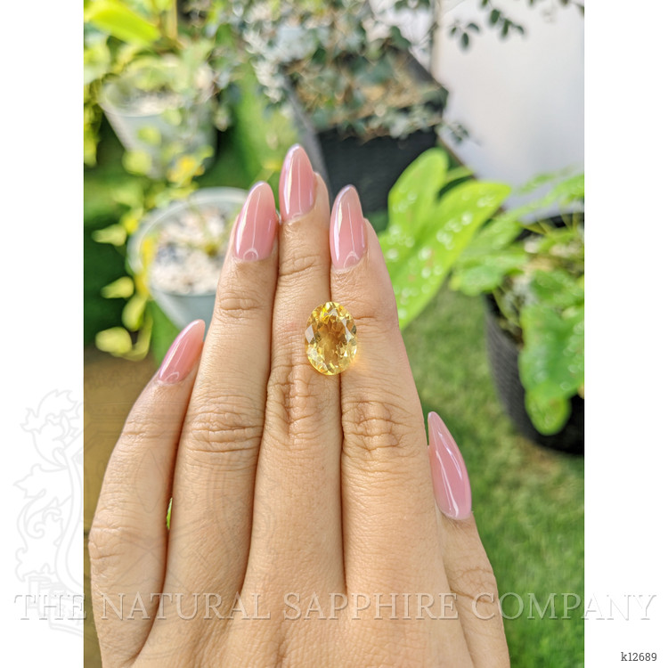 4.91 Ct. Citrine from Brazil