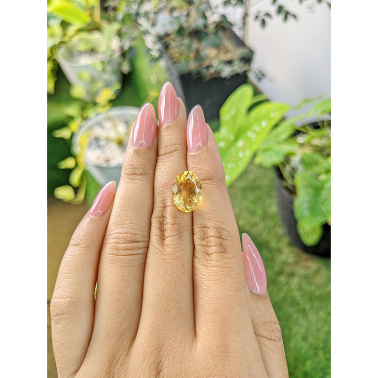 4.91 Ct. Citrine from Brazil