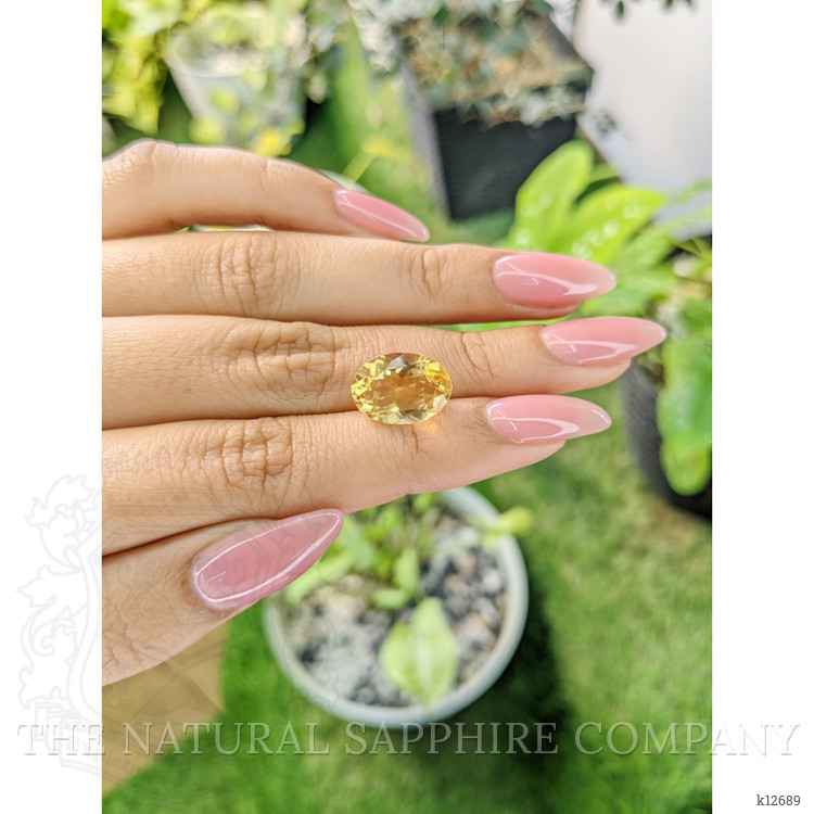 4.91 Ct. Citrine from Brazil
