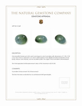 6.00 Ct. Cabochon Tourmaline from Mozambique Appraisal