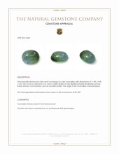 6.00 Ct. Cabochon Tourmaline from Mozambique Appraisal