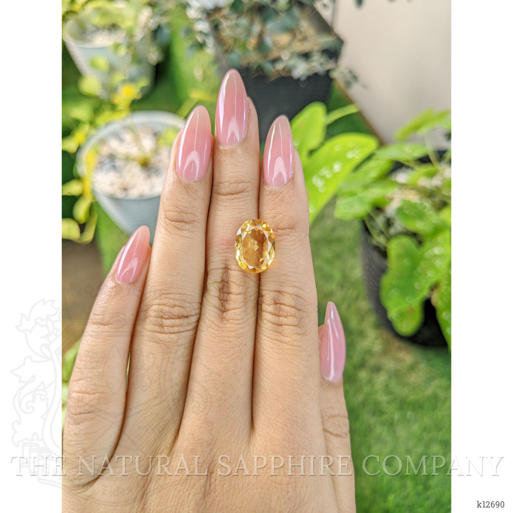 4.43 Ct. Citrine from Brazil