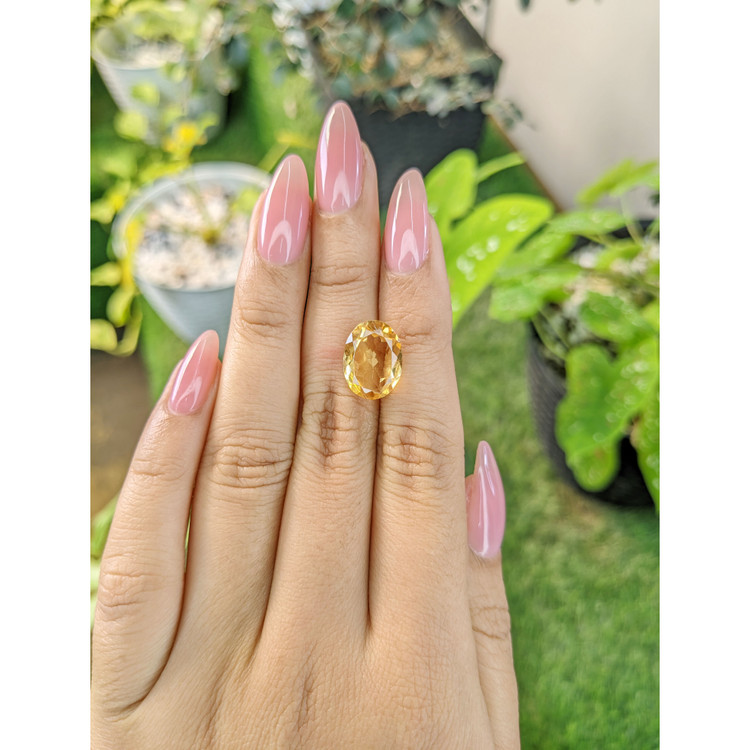 4.43 Ct. Citrine from Brazil