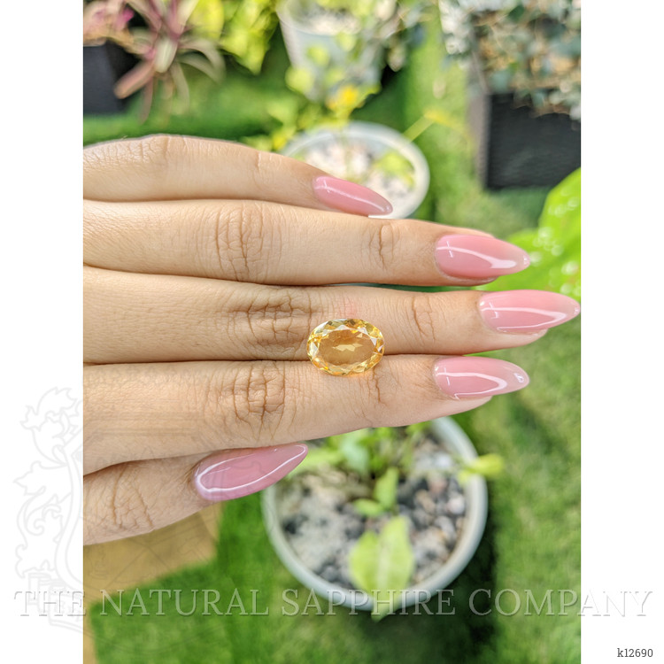 4.43 Ct. Citrine from Brazil