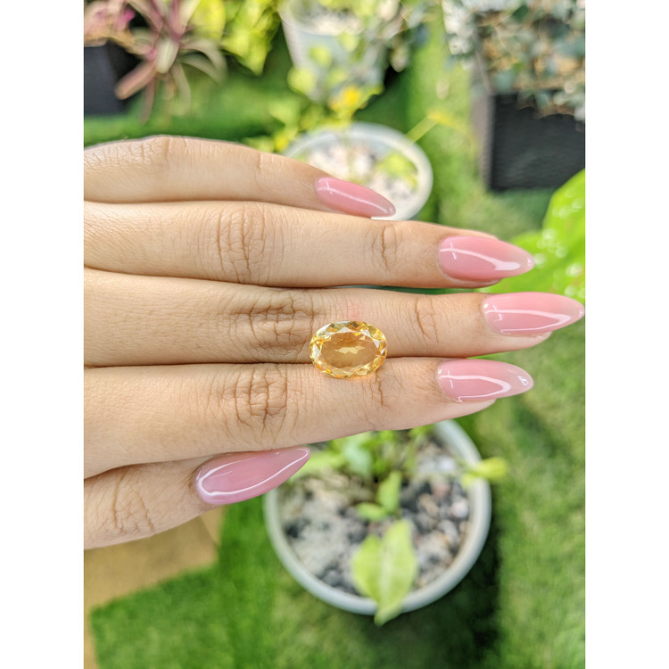 4.43 Ct. Citrine from Brazil